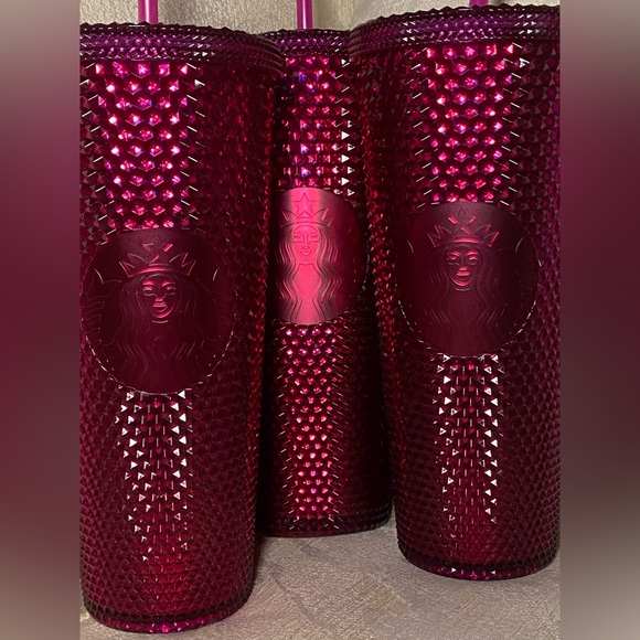 ONE LEFT💎🤩Berry Bling ✨Starbucks Tumbler 🍒💎 - Picture 3 of 10